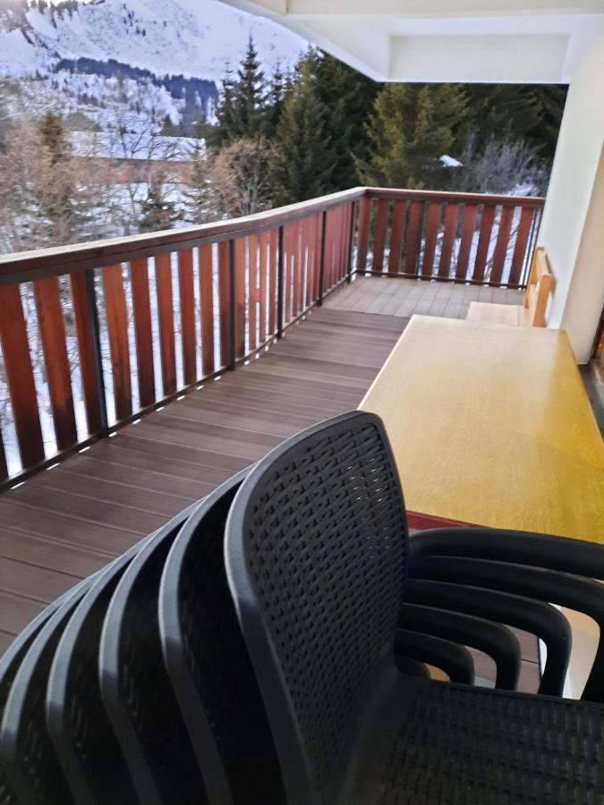 Les Terrasses Du Mont Blanc Lägenhet Praz de Lys Exteriör bild