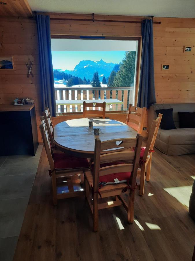 Les Terrasses Du Mont Blanc Lägenhet Praz de Lys Exteriör bild